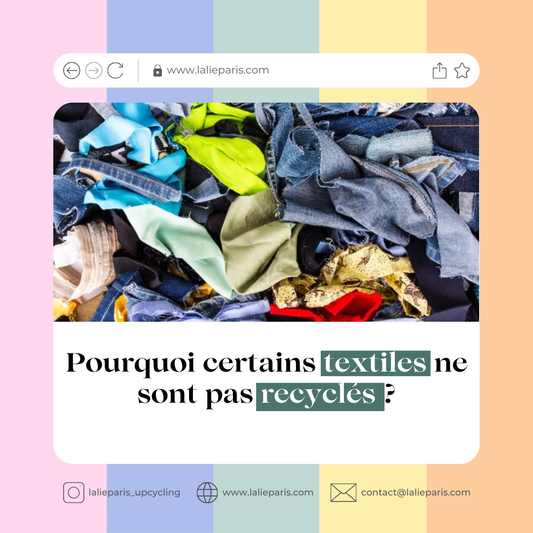 Pourquoi certains textiles ne sont pas recyclés ?