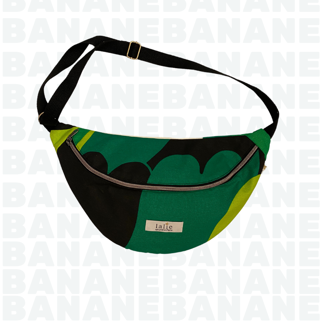 Banane_vert_argent_devant_lalieparis_upcycling_IKEA