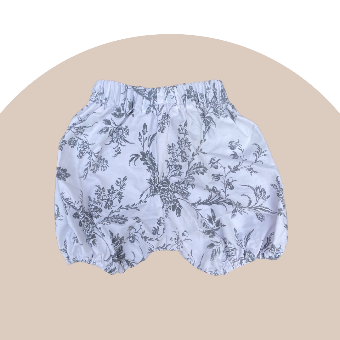 Bloomer fleuri - 1 an - upcycling - Lalie Paris