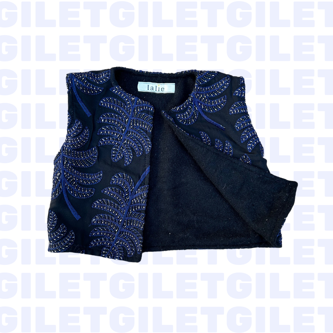 GILET_broderie_ouvert_enfant_lalieparis_upcycling