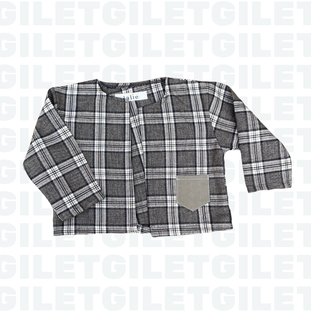 GILET_carreaux_devant_enfant_lalieparis_upcycling