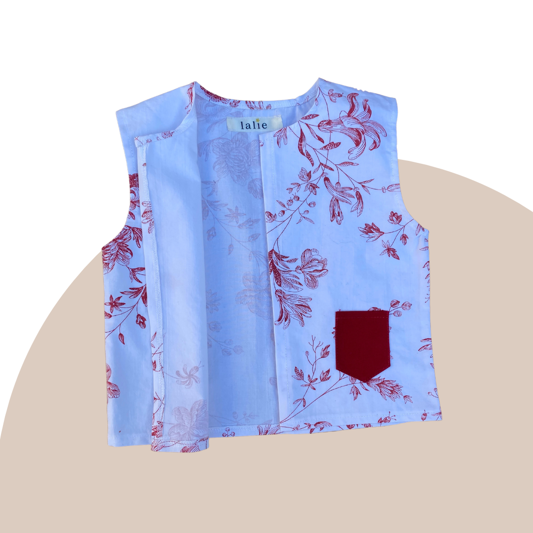 Gilet-fleuri-blanc-rouge-lalieparis-ouvert-2a