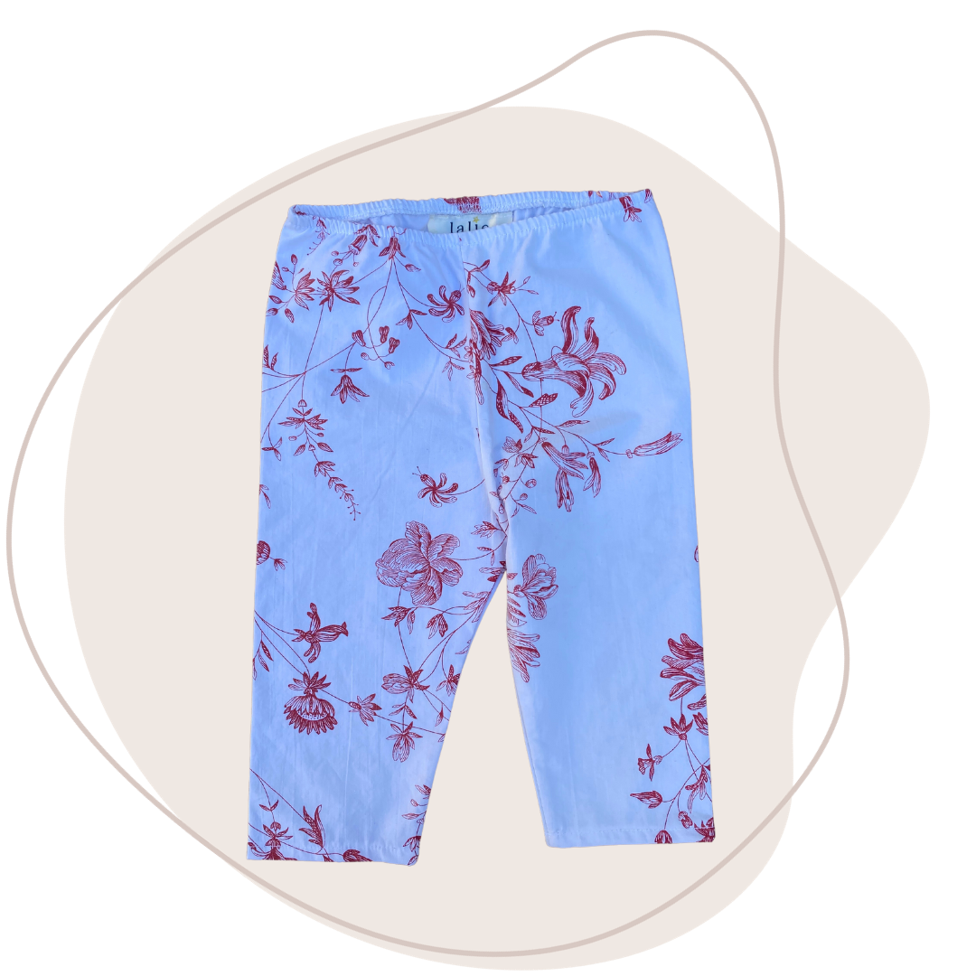 Pantalon fleuri - 2 ans