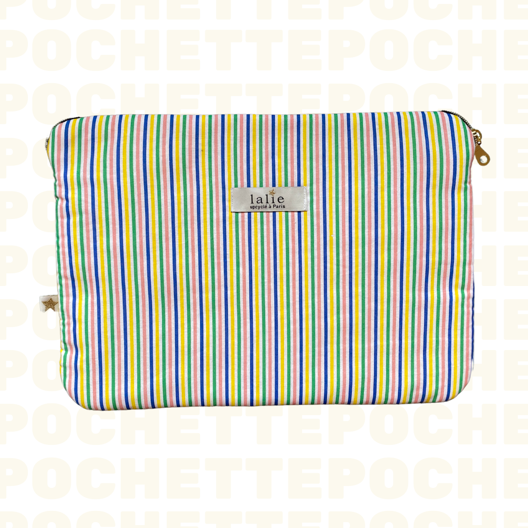 Pochette_ordinateur_rayures_devant_lalieparis_upcycling_7e53ff21