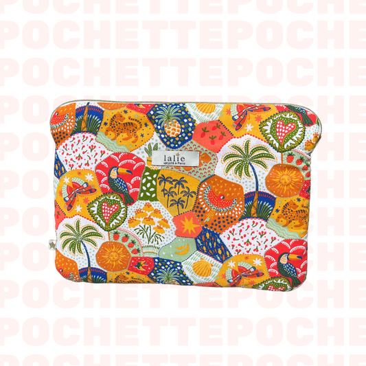 Pochette_toucan_ouvert_lalieparis_upcycling