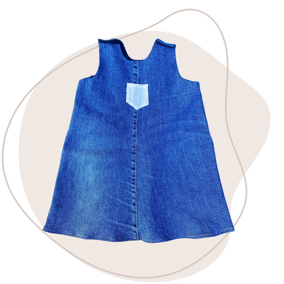 Robe en jean - 6 mois