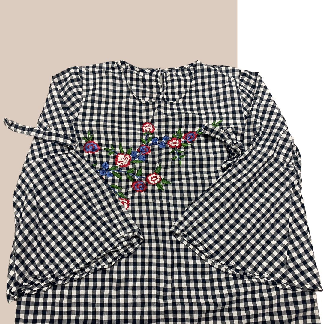 Chemise vichy - upcycling - Lalie Paris