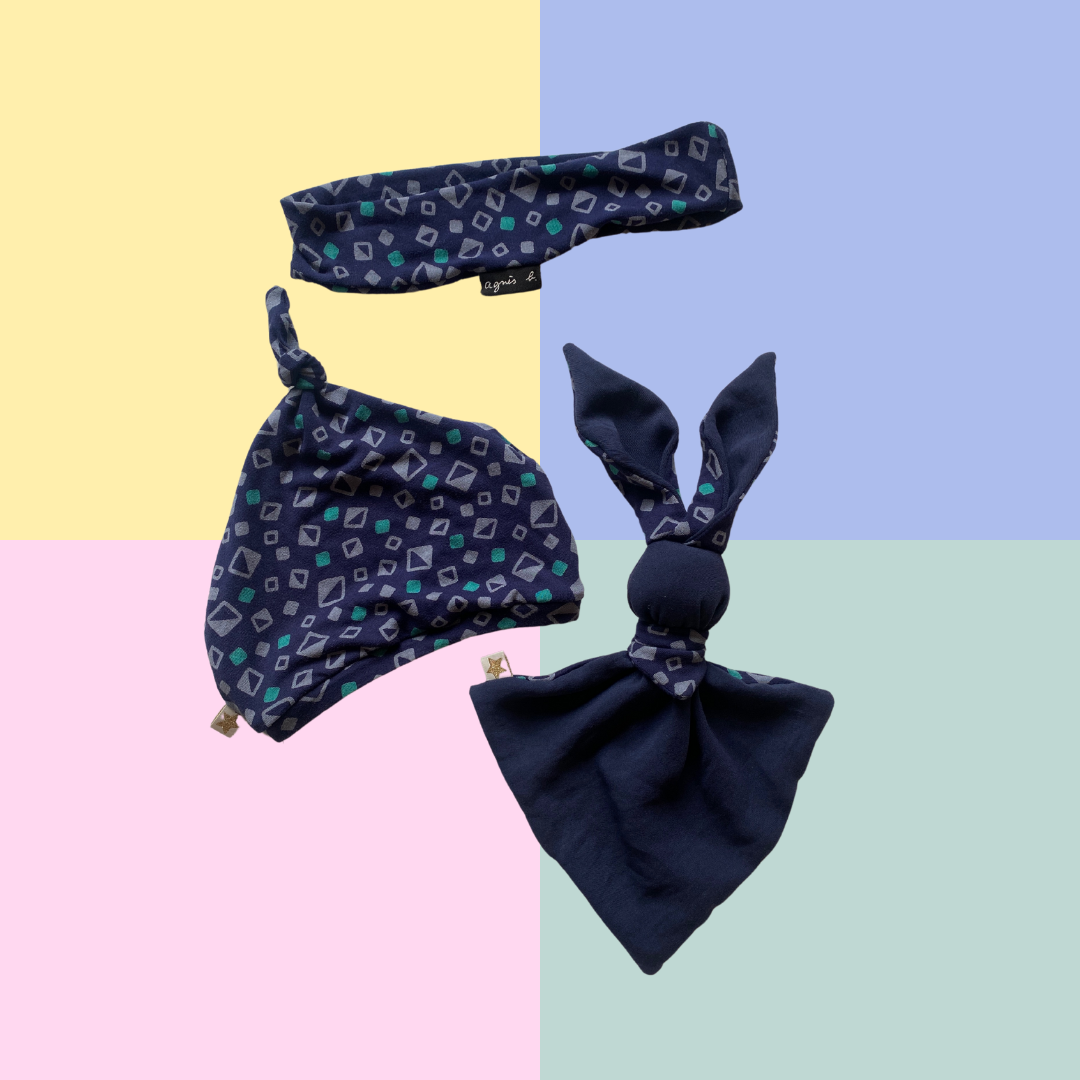 Pack naissance - Doudou, chouchou, bonnet