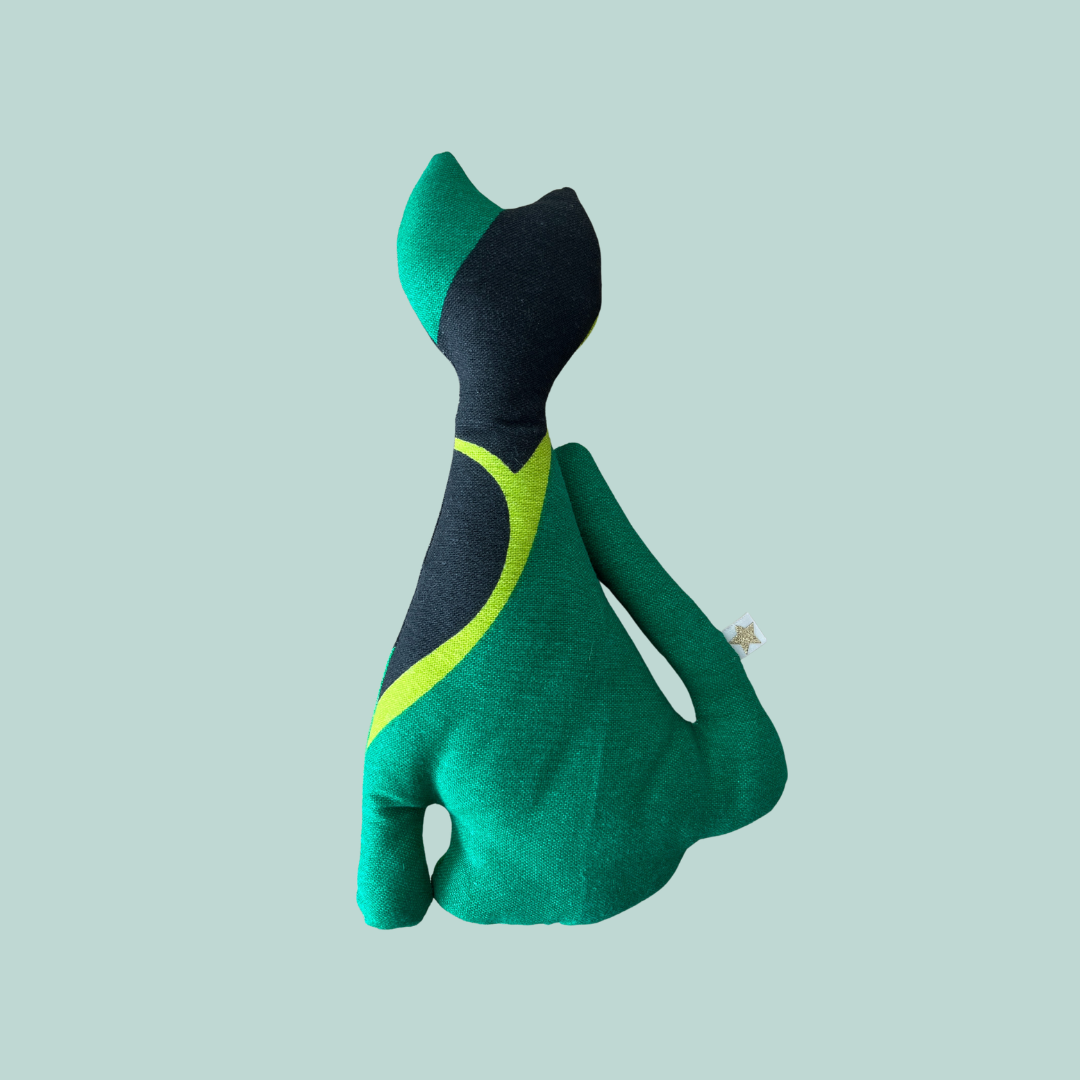 peluche_chat_vert_IKEA_LalieParis