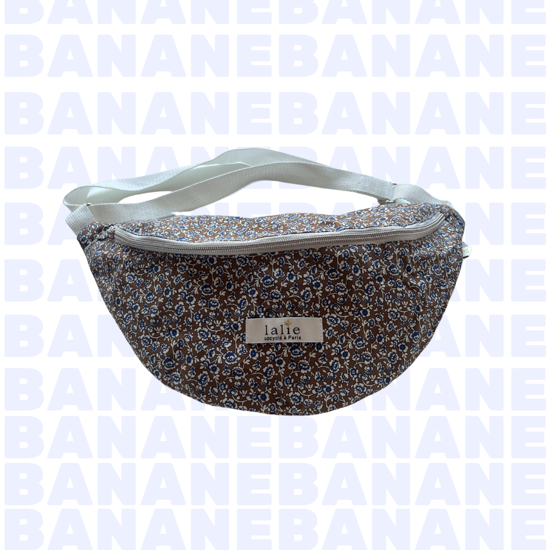 Banane_liberty_taupe_APC_face_lalieparis_upcycling