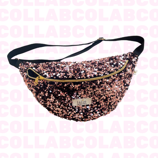 Banane_rose_sequins_devant_lalieparis_upcycling