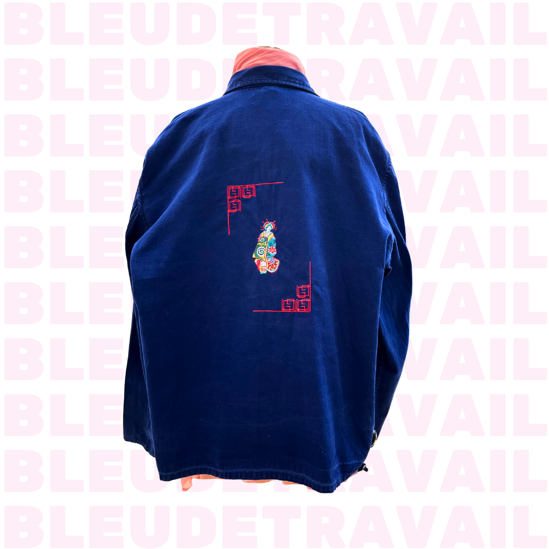 Bleu_Geisha_adulte_broderie_dos_lalieparis_upcycling